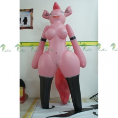 Hot Sale Inflatable Girl Pig With SPH