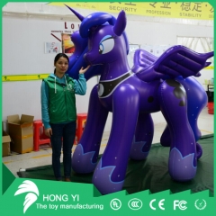 Standing Inflatable Black Moon Horse From Hongyi Toy