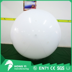 High quality PVC inflatable LED white inflatable decorative balloon