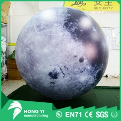 Giant outdoor decorative inflatable moon air balloon