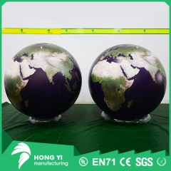 Small PVC inflatable globe balloon decoration exhibition ball