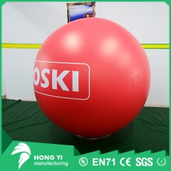 Very good red advertising promotion inflatable advertising ball