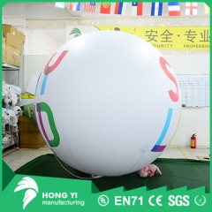 Giant PVC inflatable font printing advertising inflatable ball for outdoor use