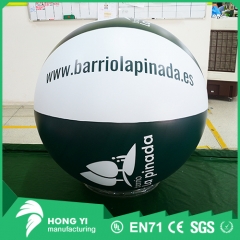 Two-color inflatable landing advertising air balloon