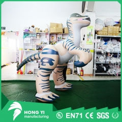 Giant inflatable cartoon dinosaur model can be used for advertising promotion
