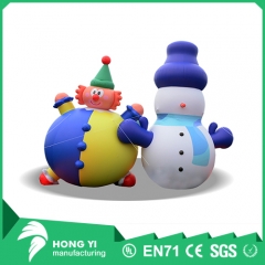Large inflatable Christmas inflatable snowman decoration for outdoor use