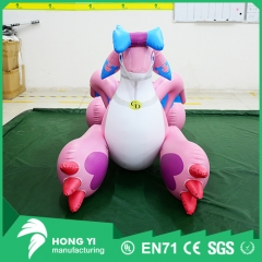 Large inflatable pink cartoon toy inflatable cartoon decoration