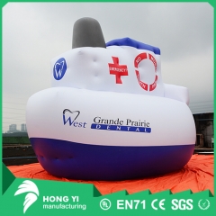 Large inflatable advertising printing inflatable boat water decorative inflatable products