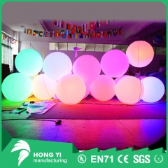 Special PVC material inflatable color light inflatable decorative ball