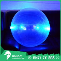 50 cm PVC inflatable transparent colored lights decorative ball