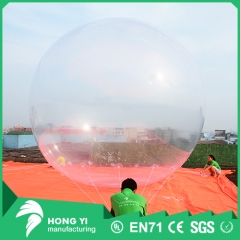 Outdoor giant transparent PVC inflatable balloon