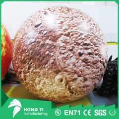High quality PVC brown texture print cave ball inflatable model