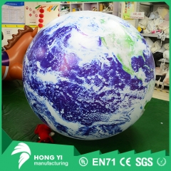 HD graphic printing PVC inflatable earth inflatable model