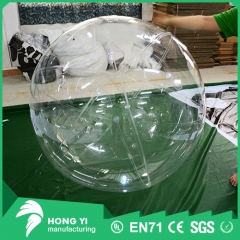 PVC inflatable vibration transparent light ball toy inflatable light ball