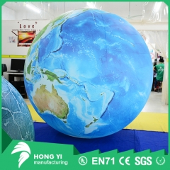 Large PVC inflatable HD pattern printing earth inflatable model