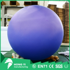 High quality PVC blue purple printed inflatable Neptune Planetary Balloon