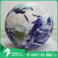 Small inflatable globe can be used for decoration