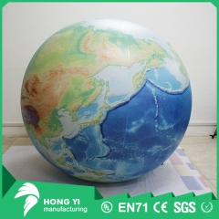 High quality PVC blue earth inflatable ball