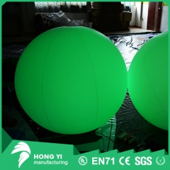 Inflatable white balloon color LED light inflatable bracket balloon