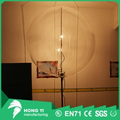 High quality transparent PVC inflatable balloon tripod light ball