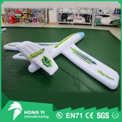 Large PVC inflatable HD advertising printing white glider can be used for advertising