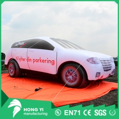 Outdoor giant high quality PVC inflatable car model with led light inflatable car