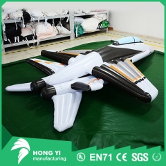 Cool gray inflatable fighter inflatable toy model can be used to decorate the exhibition