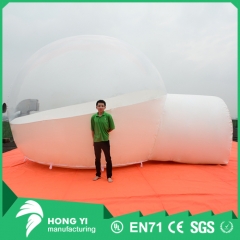 Outdoor large transparent inflatable bubble tent dome can be used for outdoor camping