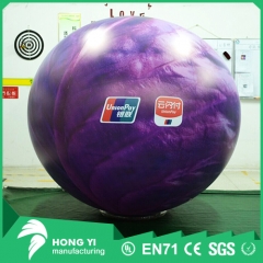 High quality PVC inflatable vegetable model inflatable purple coconut dish