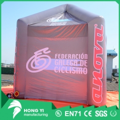 Titanium gray inflatable outdoor advertising account with high quality material canopy trade exhibition tent