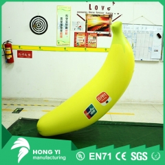High quality PVC inflatable fruit model inflatable yellow banana