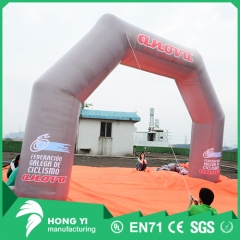 Outdoor large inflatable arch grey advertising high quality inflatable arch
