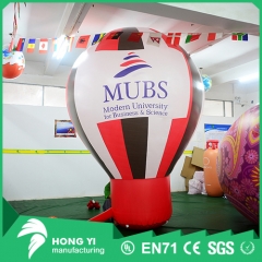 Outdoor large-scale inflatable ball high-quality hot air balloon model falls to the earth