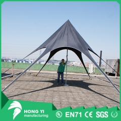 Outdoor Black Star Tent Large Black Oxford Cloth Star Tent
