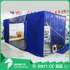 Giant Blue Inflatable Transparent Tent High Quality Warehouse Rectangular Tent