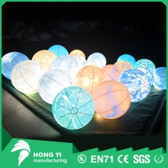 Custom Nine Planetary Model Inflatable LED Light Planet
