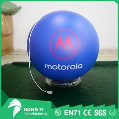 Mall event decoration ball blue red hanging mobile advertising ball